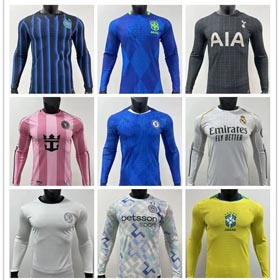 New 2025-2026 football uniform player long-sleeved top club national team jersey-1613  